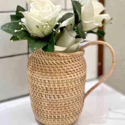 Sara Vase /Vas Bunga Rotan Lombok