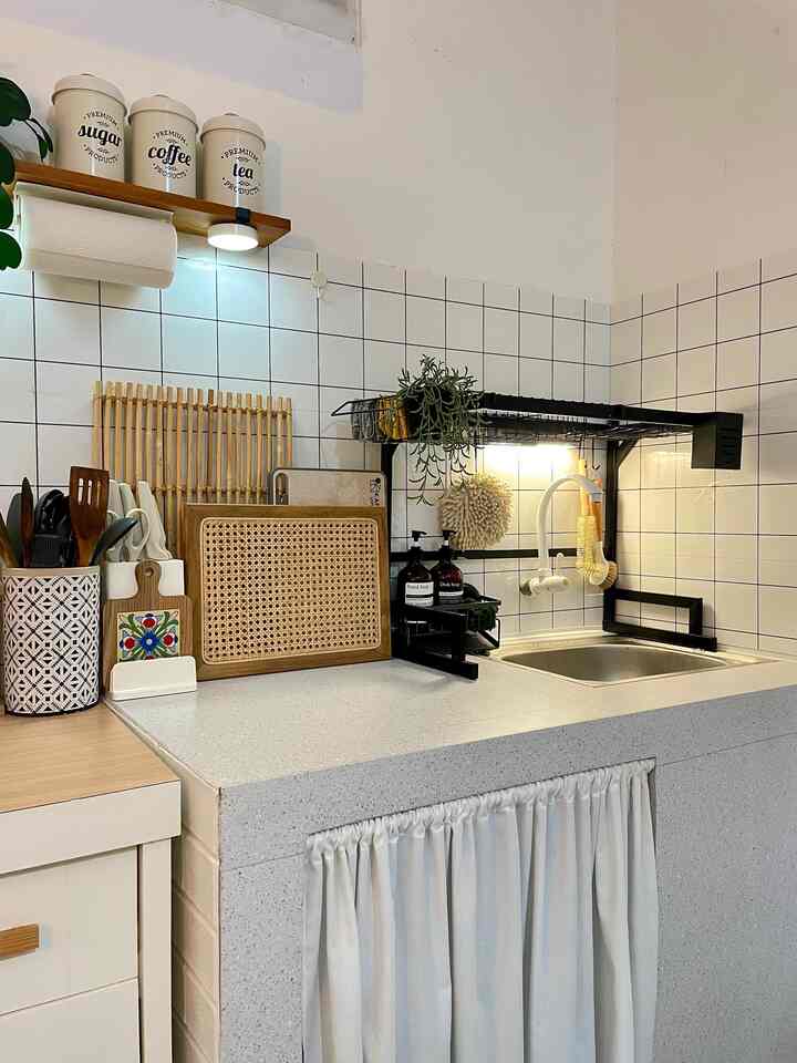 Upgrade✨
dapur dulu vs dapur sekarang 🤭

#dapur
#dapurmakeover
#dekorasidapur
#dapurkecil
#dapursegaris
#thenvsnow
#kitchenupgrade