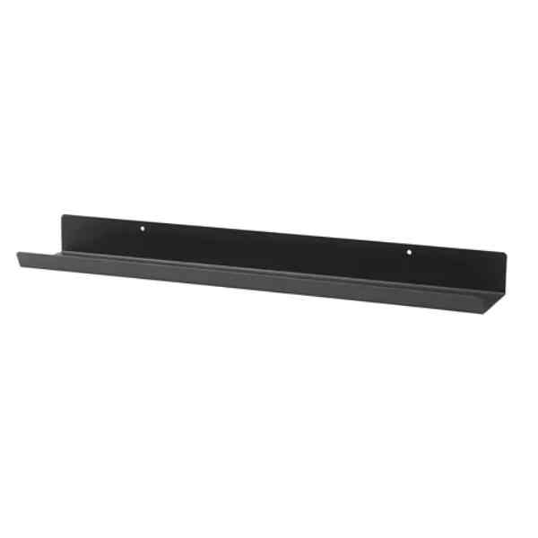 MALMBÄCK Display shelf - dark grey, 60 cm