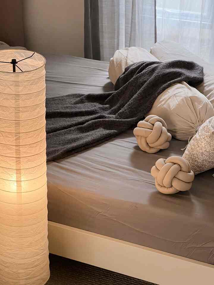 Guest room.

This room is actually a guest room, we haven't designed it yet because we are actually still thinking about the theme of this room. But precisely because it is minimalist and the choice of furniture prefers natural, warm and pastel colors. This room is more comfortable for us to use to sleep for a while. We plan to try lime wash paint on the walls. But we are still thinking about the best theme for this room.

#WabiSabi #Bedroom #BTNOAS8 #BedroomIdeas