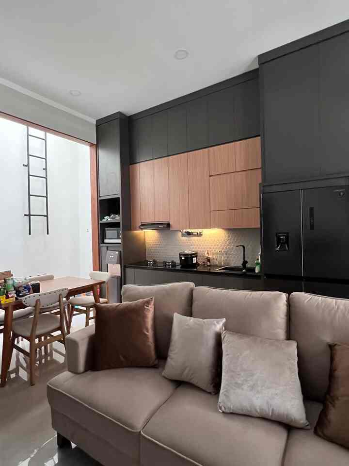 Dapur minimalis elegan #modernkitchen
