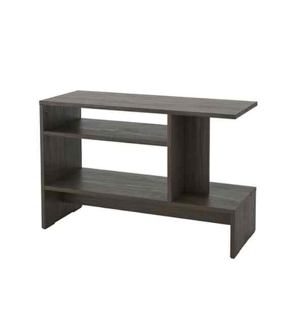 HOLMERUD Meja samping, cokelat tua