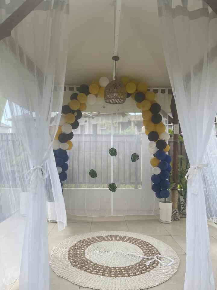 Selamat ulang tahun kawan 
#sweetseventeen 
#rumah 
#halaman belakang 
#halamanbelakang
#rumahcluster 