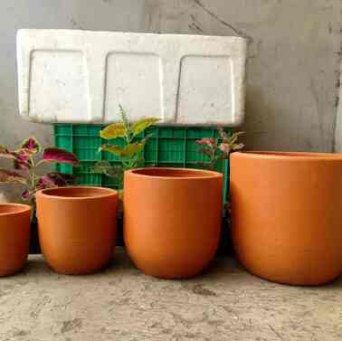 Pot Tanah Liat Teracotta