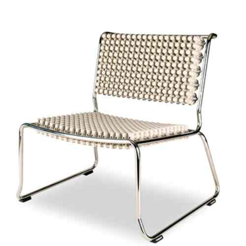 Lounge Chair Slim - Beige