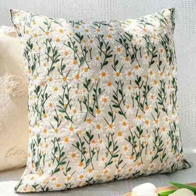 Sarung Bantal Sofa Daisy