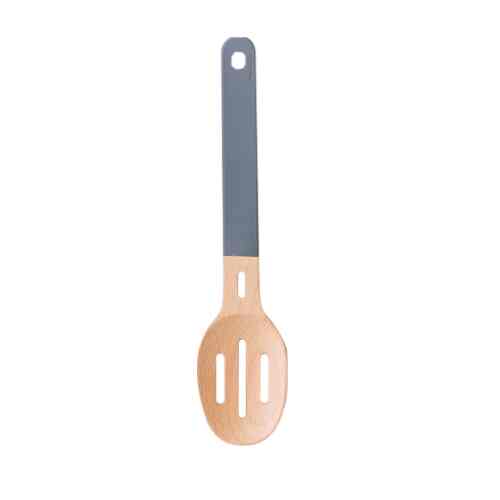 Beech Wood Slotted Spoon
