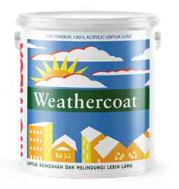 Weathercoat Cat Tembok Eksterior - 2.5 L