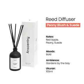 Reed Diffuser Pengharum Ruangan 100ml - Peony Blush