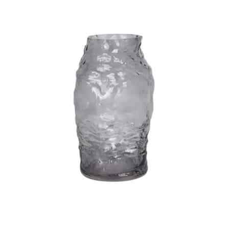 Sunset Irregular Tall Grey Vase