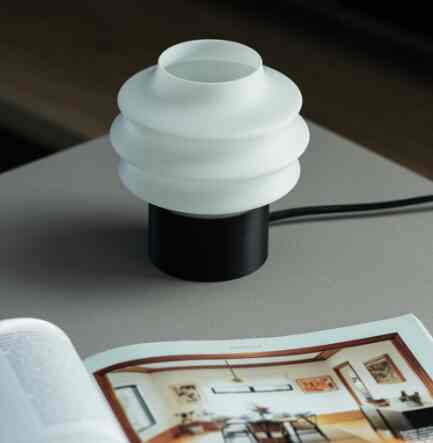 Mini Wavy Lamp - Lampu Meja Tidur Mini Kuning Aesthetic