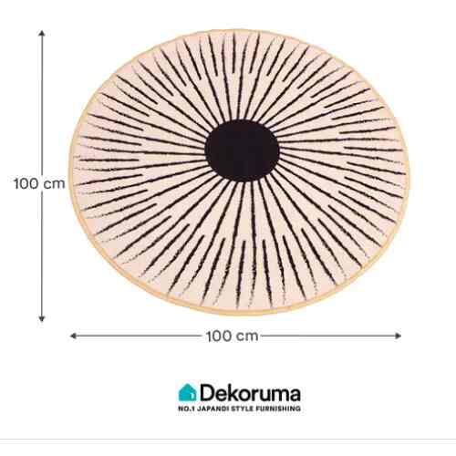 Linori SEINA Karpet Round 100 cm