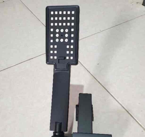 Paket shower tiang hitam / stainless