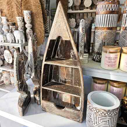 Interior toys / patung kayu / rak perahu / bali statue