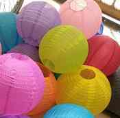 LAMPION KAIN POLOS TAHAN AIR