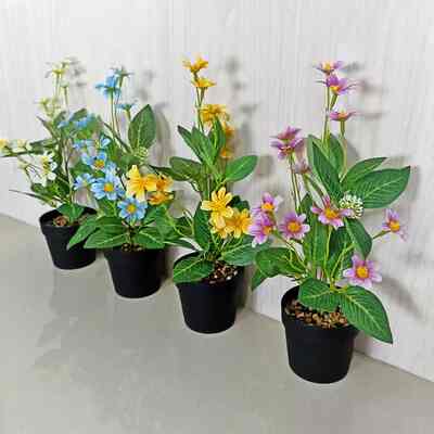 Pot Bunga Hias Plastik