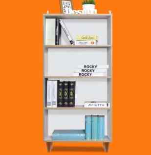 Rak Buku 4 Rak BC-4T-SP-WHT