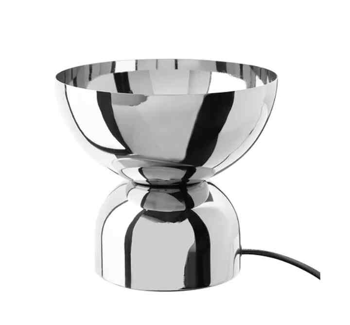 ACKJA Table lamp, nickel-plated