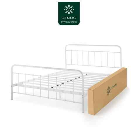 Dipan Tempat Tidur Zinus Florence Ranjang Besi Bed In a Box