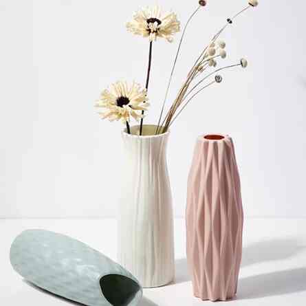 Vas Bunga Minimalis / Vas plastik tebal Guci