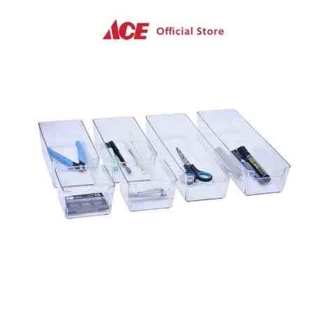 Set 6 Pcs Organizer Laci Clear