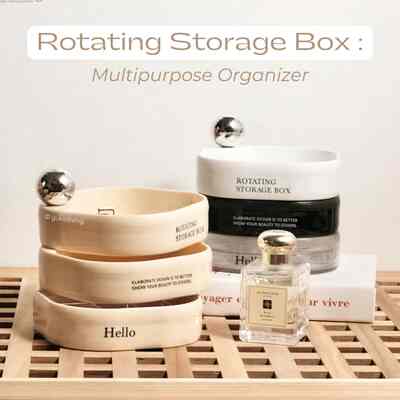 Rotating Organizer Jewelry Box