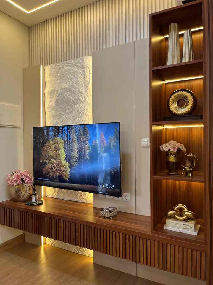 Ruang TV #kabinettv #ruangtamu 