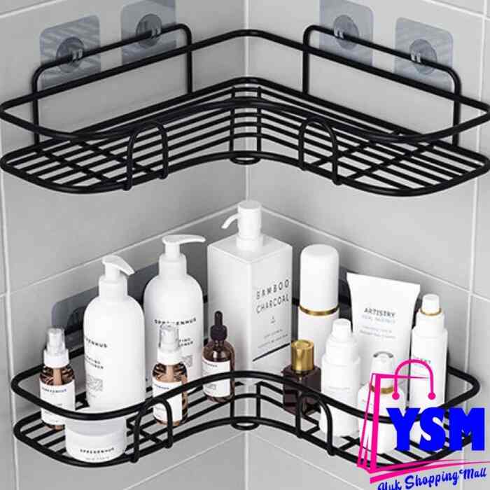 Rak Sudut Besi Serbaguna Bahan Stainless Steel