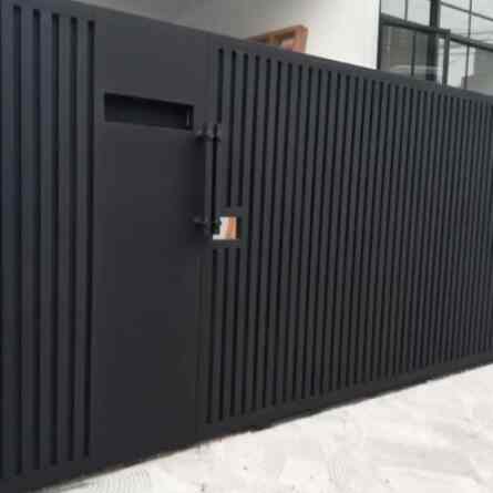 pagar minimalis besi