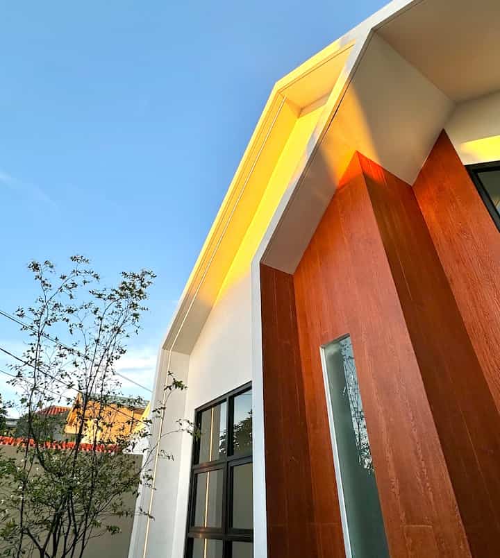 Fasad at afternoon ☀️  #scandinavian #scandihome #rumahmodern 