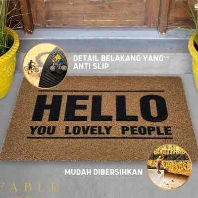 Keset Kaki Mie Bihun Anti Slip PVC