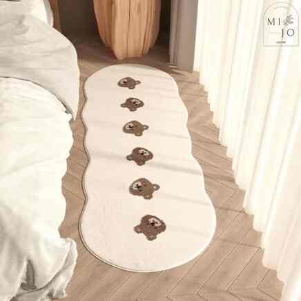 Bear Carpet Bedroom/ Keset Aesthetic motif Bear
