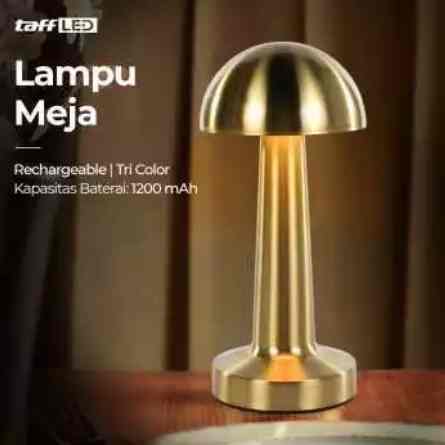 Lampu Meja Hias Touch LED USB - jamur