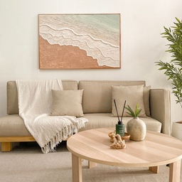 Tema rumah kami dari awal konsisten dengan warna white & wood, pelan-pelan ingin mewujudkan konsep japandi house.
sedikit sentuhan warna hijau dari artificial plant untuk kesan lebih fresh dan sekarang kami adopt warna hitam agar ada sesuatu yang terlihat contrast jadi gak terlalu monoton.
Warna hitam kami gunakan untuk sanitary kitchen dan kamar mandi 
#SofaJapandi #ArtTekstur #PrecutCeramic #SinkHitam #Wallpanel #CatKamarTidur #TerazzoGranit 
#JapandiHouse 
#JapandiLivingRoom #JapandiKitchen #JapandiBathroom #JapandiBedroom 
 #LivingRoom #Bathroom #KamarMandi #interiorrumah #Inspirasikamartidur #Bedroom 
#Japandi #Japandihome #RumahJapandi #JapandiHouse