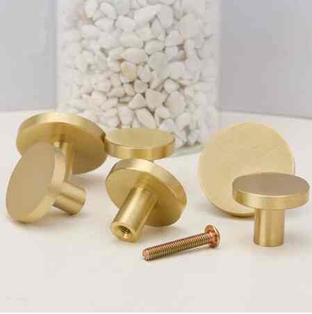 Premium High Quality Gold Brass Knob Handle