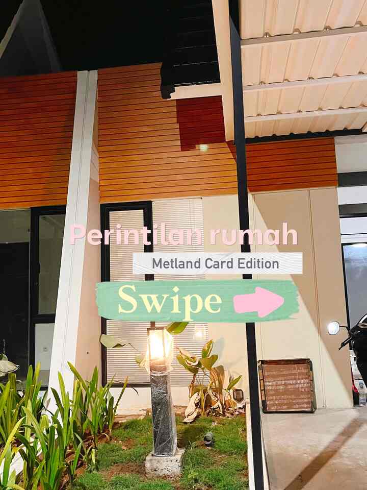 "Candy House: A Growing House That's Cheerful, Sweet, and Full of Stories!"

Inspired by the warmth and cheerfulness of candy, "Candy House" combines pastel colors such as fresh mint, soft peach, sweet pink, bright yellow, and elegant gray. Plus touches of natural wood and green garden, this house offers a comfortable and pleasant atmosphere, like living in a colorful candy world. 

Designed to maximize the original form of the developer, "Candy House" comes without the need for major renovations. With practical and aesthetic *plug and play* furniture, this house grows according to needs and budget, like a box of candy that always has a new flavor to enjoy. 

"Candy House" is a growing house that's cheerful, sweet, and full of stories, creating joy and warmth in every corner! 

#Home #Tumbuh #Aesthetic #Estetik #Pastel #Colour #Ceria #Hangat #Manis #Cerita #Metland #Candy #Permen #House #housegram