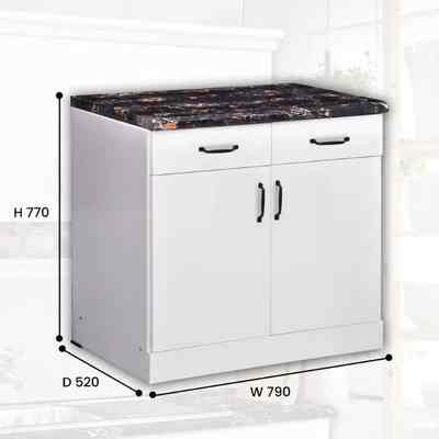 Kitchen set VENEZIA Bawah 2 Pintu