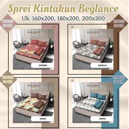 Sprei Kintakun Beglance Microtex Premium Flat