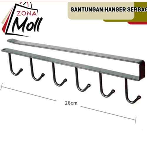 GANTUNGAN SELIP 6 HOOK