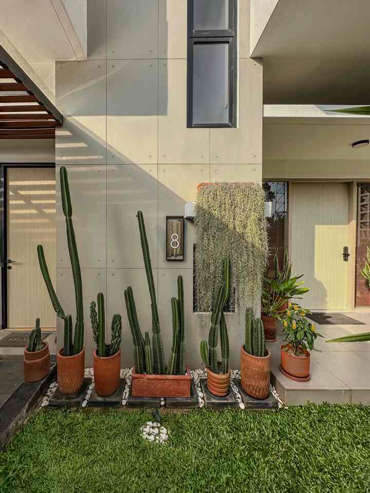 Tampilan fasad disore hari disaat musim penghujan, jarang sekali bisa dapat cahaya matahari. Kebetulan saat itu sempat mengabadikan sinar matahari sore yang sempat muncul hanya beberapa menit. 

#fasadrumah
#fasadrumahminimalis
#fasadrumahmodern
#inspirasifasad
#inspirasitaman