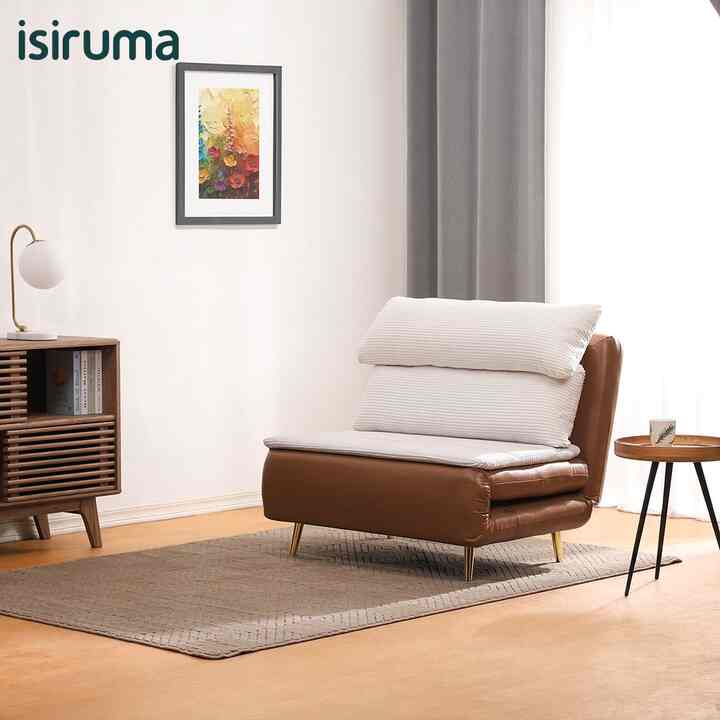 Menghadirkan series terbaru dengan style minimalis dan elegan, sangat cocok untuk melengkapi hunian anda, baik ruang keluarga, ruang tamu maupun pelengkap ruang tidur. Series Bonttena memiliki beberapa pilihan untuk anda, salah satunya adalah Relax Sofabed.  

Dibuat dengan kombinasi premium PU Leather dan fabric serta foam berkualitas tinggi meninggalkan kesan yang eksklusif dan menawan. Bonttena Relax Sofabed dapat dijadikan sebagai tempat tidur sesuai yang menjamin kenyamanan saat digunakan.  

Spesifikasi : 
- Dimensi Product : 86 x 105 x 82 cm (Posisi Duduk) & 192 x 105 x 28 cm (Posisi Bed) 
- Dimensi Packing : 134 x 110 x 30 cm 
- Gross Weight : 32 Kg 
- Packaging Type : Box Packaging 
- Material : Premium Fabric, High Quality Foam, Metal Leg  

Kombinasi material solidwood dan metal digunakan pada konstruksi kaki membuat struktur sofa ini lebih kuat.

#sofa #ruangtamu #sofaisiruma #sofabed
