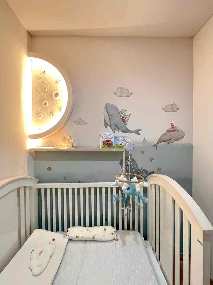 Make over kamar anak ga perlu mahal 💫
Hanya 700ribuan 😌 kuncinya kreativitas hehe
Kamar ini hasil dekorasi paksu ❤️

#WarnaCatRumah #WallpaperDinding #WallpaperEstetik #Cat #WallPanel
#MaterialRenovasi #MaterialMurah #RenovasiAffordable #InspirasiKamarAnak #KidsBedroom #DIY #MoonDIy
