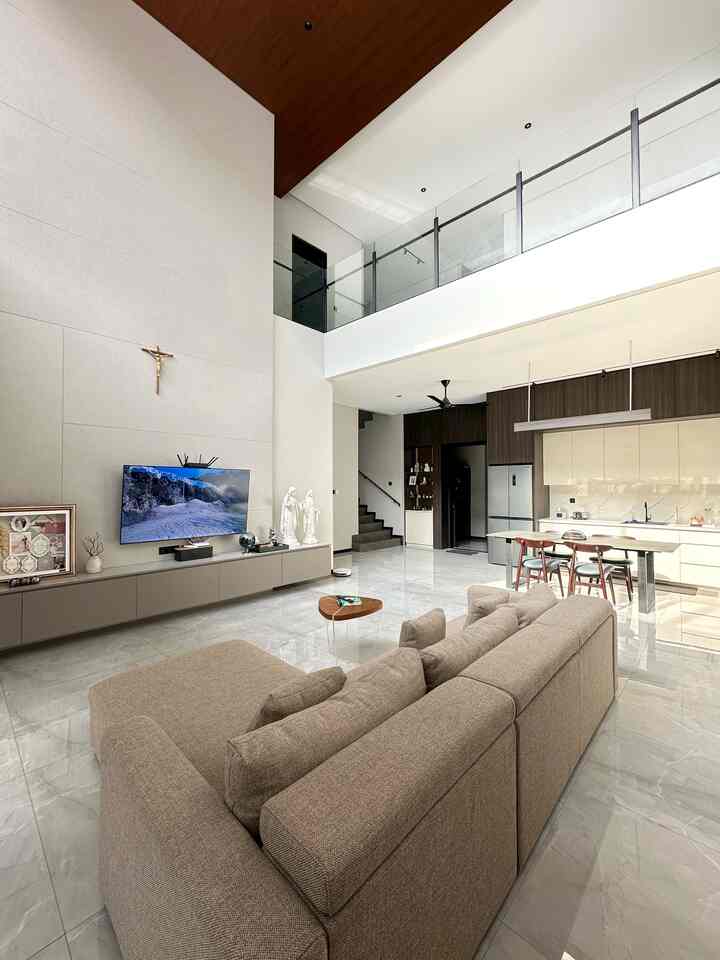 Open Space di area living room untuk membuat ruangan terkesan lebih luas 

#BTNOAS11 #jurnalsibolu #RumahOpenSpace #RumahTanpaSekat