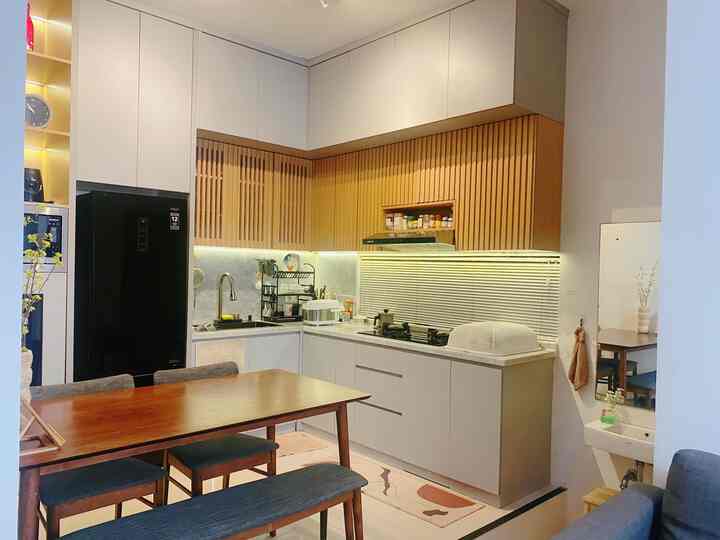 Dapur kesayanganku🫰🏻🫰🏻✨✨ 

#KitchenSetHPLTaco #RakPiringAesthetic #TiraiSlimline #TudungSajiAesthetic #InspirasiDapurKekinian