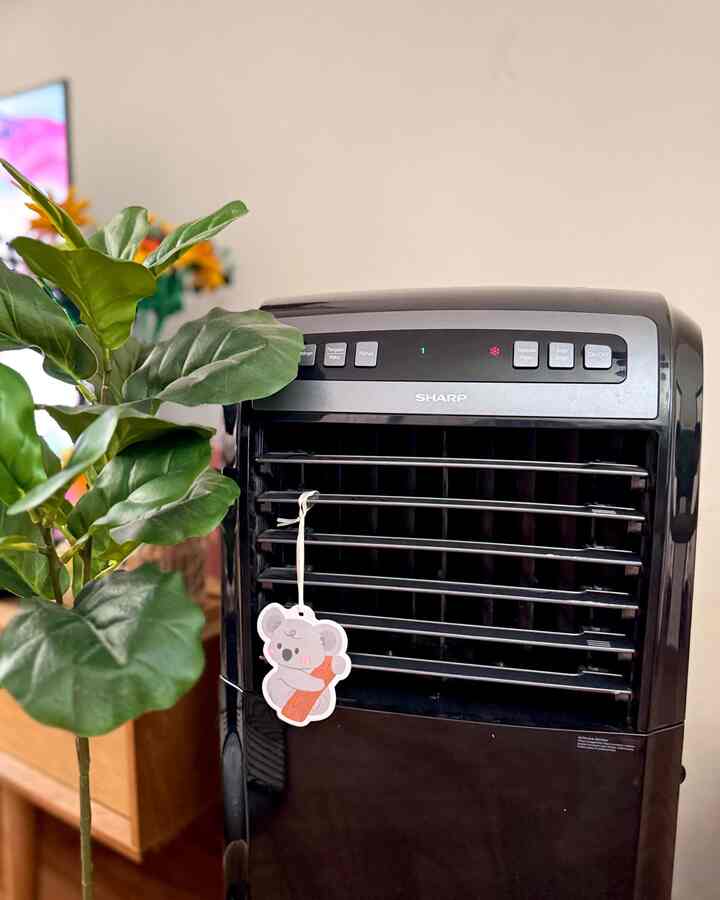Ada koala di air cooler 😆🐨🤎

#aircooler