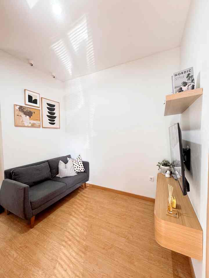 Livingroom Minimalis 3x2m #DekorasiEstetik #SmallDecorItems #DecorativeItems #LivingRoomMinimalis #InspirasiLivingRoom #RuangTamu #RuanganMungil 