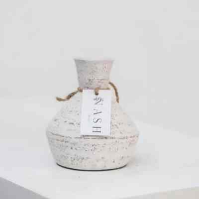 Wash Vase Series (White Wash)