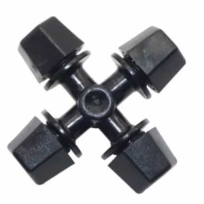 SPRINKLER SPRAYER 4 WAY HEAD MIST NOZZLE