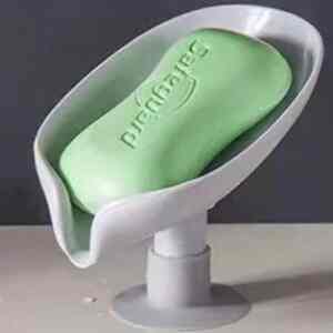 Tatakan Sabun Batang Bentuk Daun