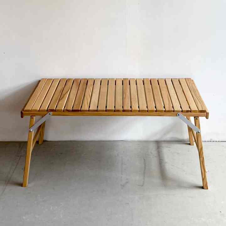 Meja lipat Vakansi Foldable Kayu Solid